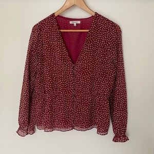 Madewell Overture Top in Ditsy Floral